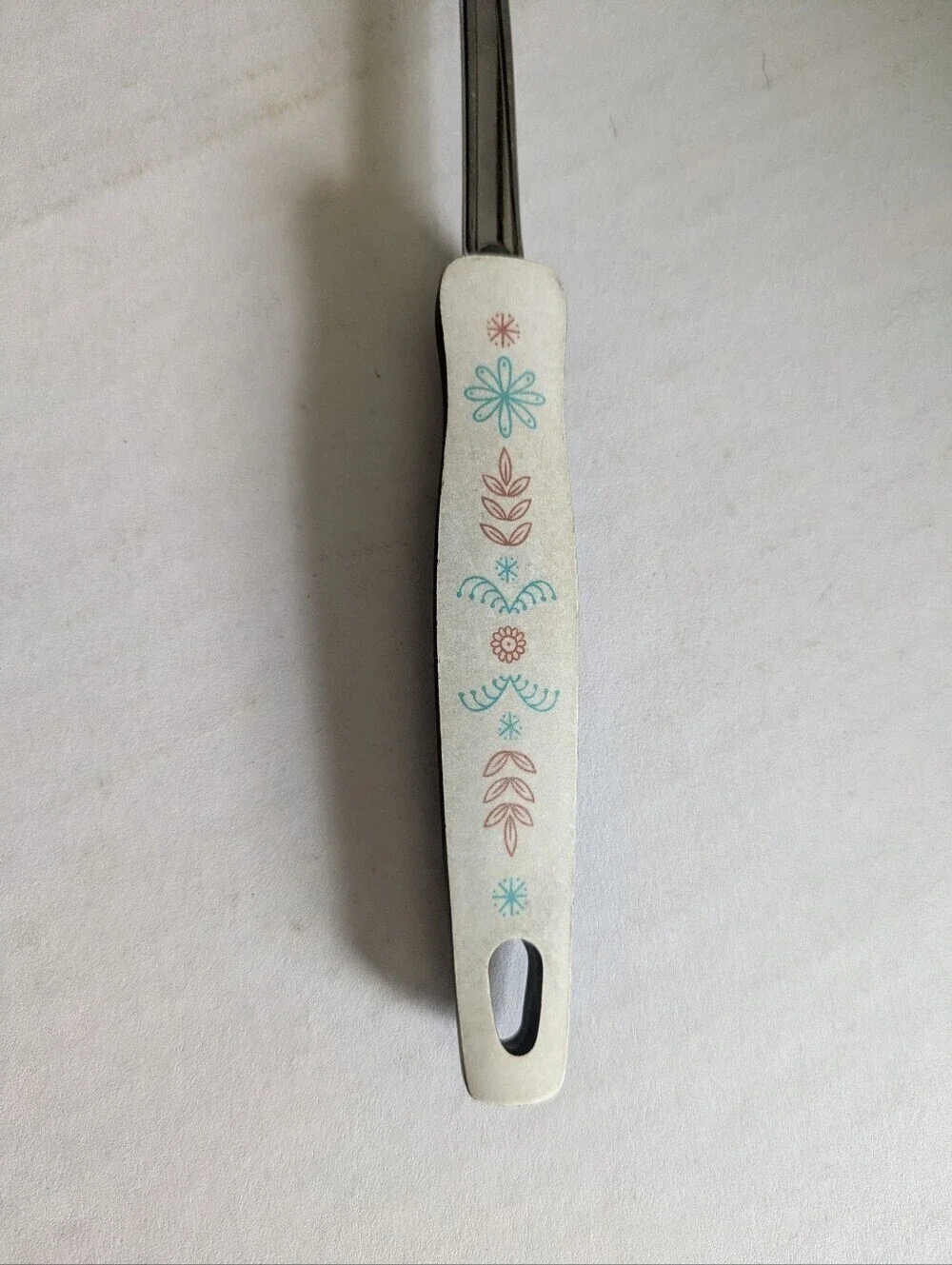 Vintage Ekco Chromium Plated Dutch Tulip Spoon
